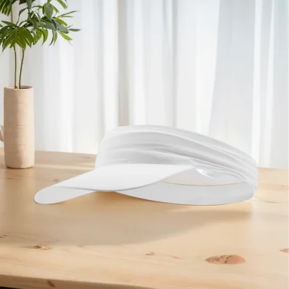Classic Breathable Solid Color Visor - Image 6