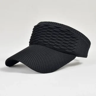 Elastic Visor with Baseball Cap Brim