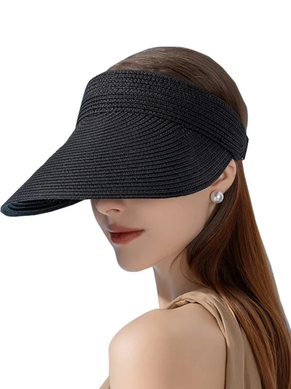 Large Brim Visor with Foldable Design - Image 7