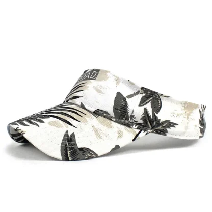 Chic Women's Visor with Floral Design - Image 8