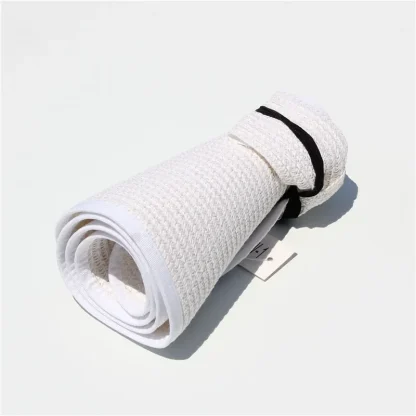 Portable Wide Brim Visor with Bow Back Decor - Image 10