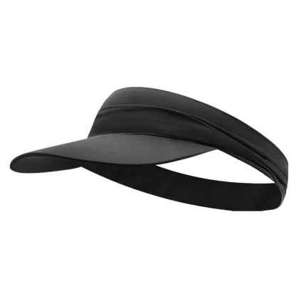 Classic Breathable Solid Color Visor - Image 2