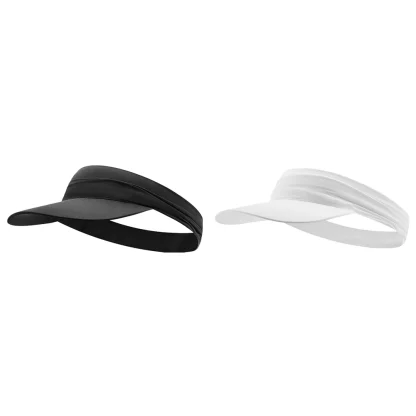 Classic Breathable Solid Color Visor - Image 3
