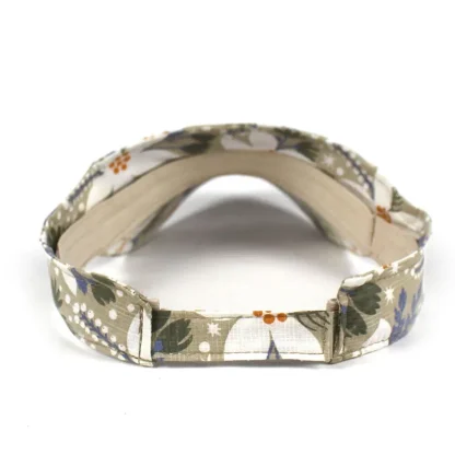 Chic Women's Visor with Floral Design - Image 6
