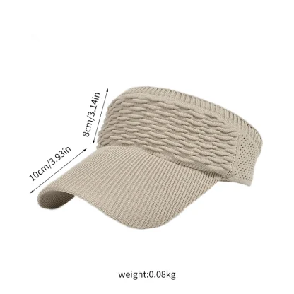 Elastic Visor with Baseball Cap Brim - Image 7