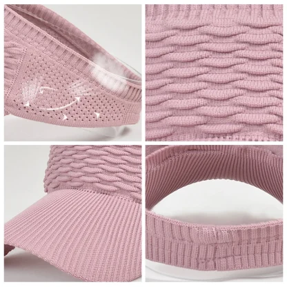 Elastic Visor with Baseball Cap Brim - Image 6