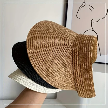 Large Brim Visor with Foldable Design - Image 4