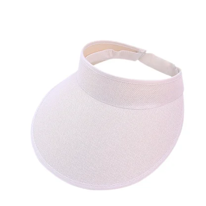 Plain Color Casual Sun Visor with Adjustable - Image 8