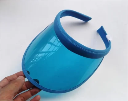 Transparent Brim Colored Sun Visor - Image 13