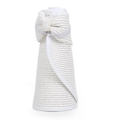 Foldable Sun Visor with Bow Decor - Image 4