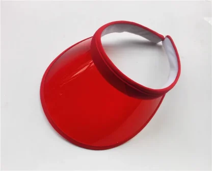 Transparent Brim Colored Sun Visor - Image 12