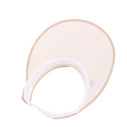 Plain Color Casual Sun Visor with Adjustable - Image 7