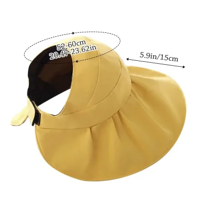 Foldable Visor with Ultra Wide Brim - Image 5