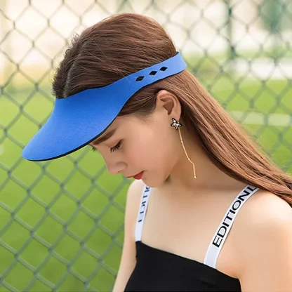 Sweat Absorbing Sun Visor for Sports - Image 7