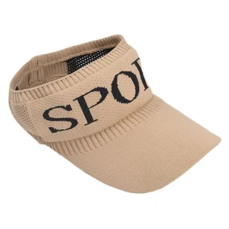 Sporty Sun Visor with Elastic Design