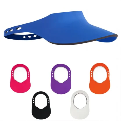 Sweat Absorbing Sun Visor for Sports - Image 2