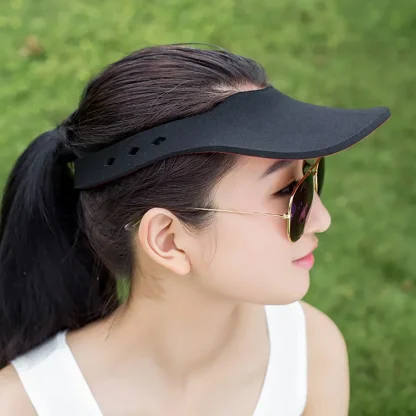 Sweat Absorbing Sun Visor for Sports - Image 11