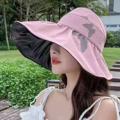 Foldable Visor with Ultra Wide Brim - Image 2