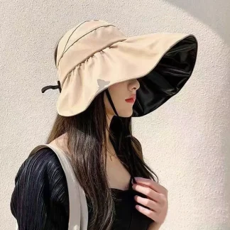 Foldable Visor with Ultra Wide Brim