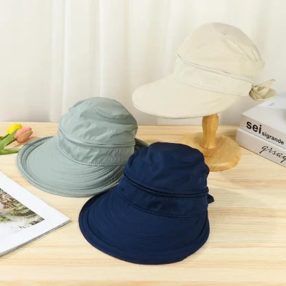 Breathable Simple Sun Visor for Women - Image 5