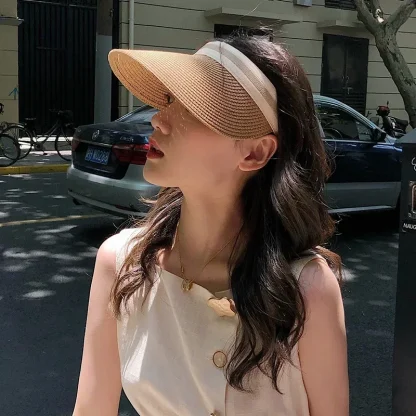 Women's Sun Visor with Open Band - Image 3