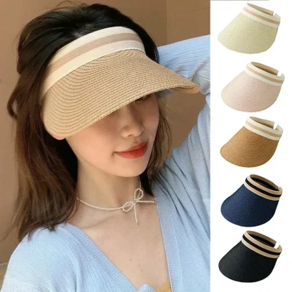 Women's Sun Visor with Open Band - Image 2
