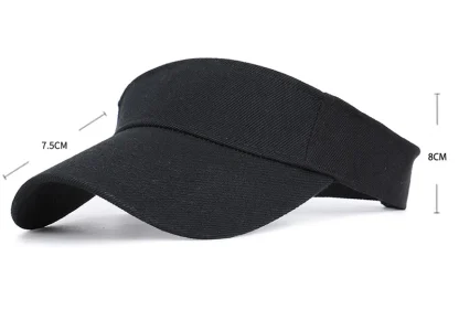 Sun Protection Open Top Hat with Adjustable - Image 7