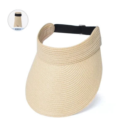 Chic Wide Brim Hat with Open Top Design - Image 12