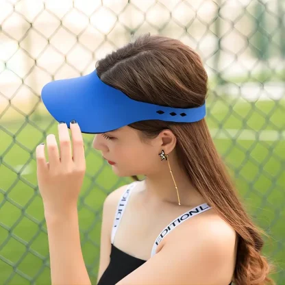 Sweat Absorbing Sun Visor for Sports - Image 5