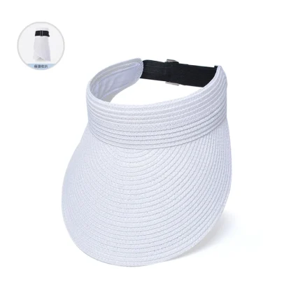 Chic Wide Brim Hat with Open Top Design - Image 6
