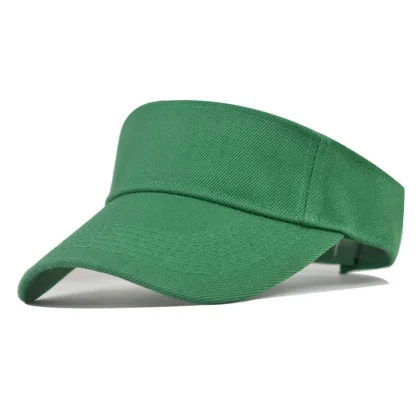 Casual Adjustable Solid Color Sun Visor - Image 8