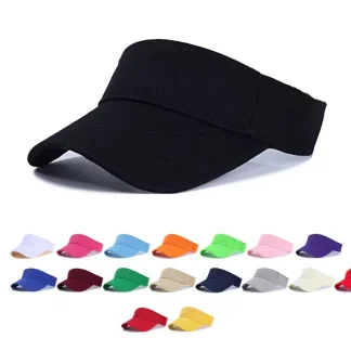 Topless Baseball Hat with Solid Color Design