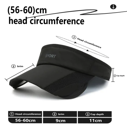 Classic Sun Visor for Outdoor Sports - Image 2